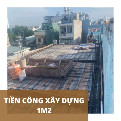 Cách tính tiền công xây dựng 1m2