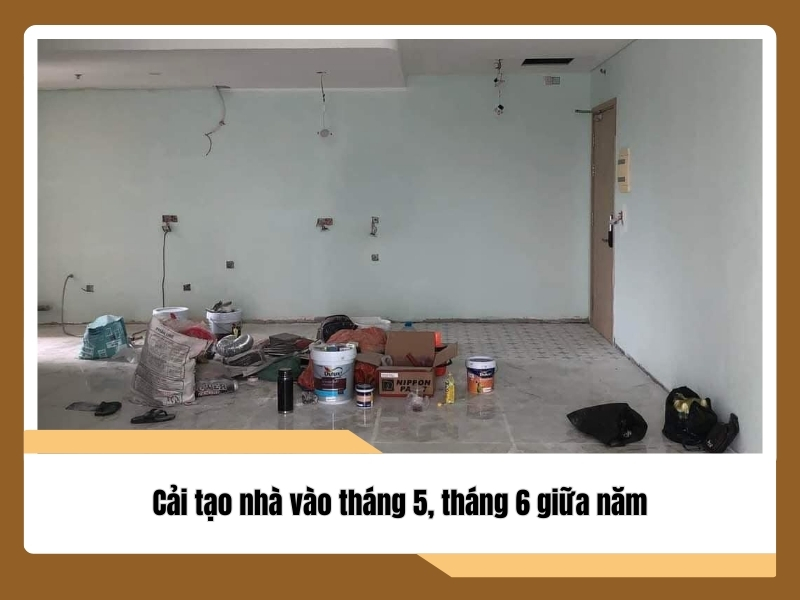 cai tao nha vao thang 5 thang 6 giua nam