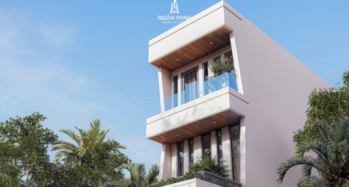 nhà phố 1 lửng, 1 lầu